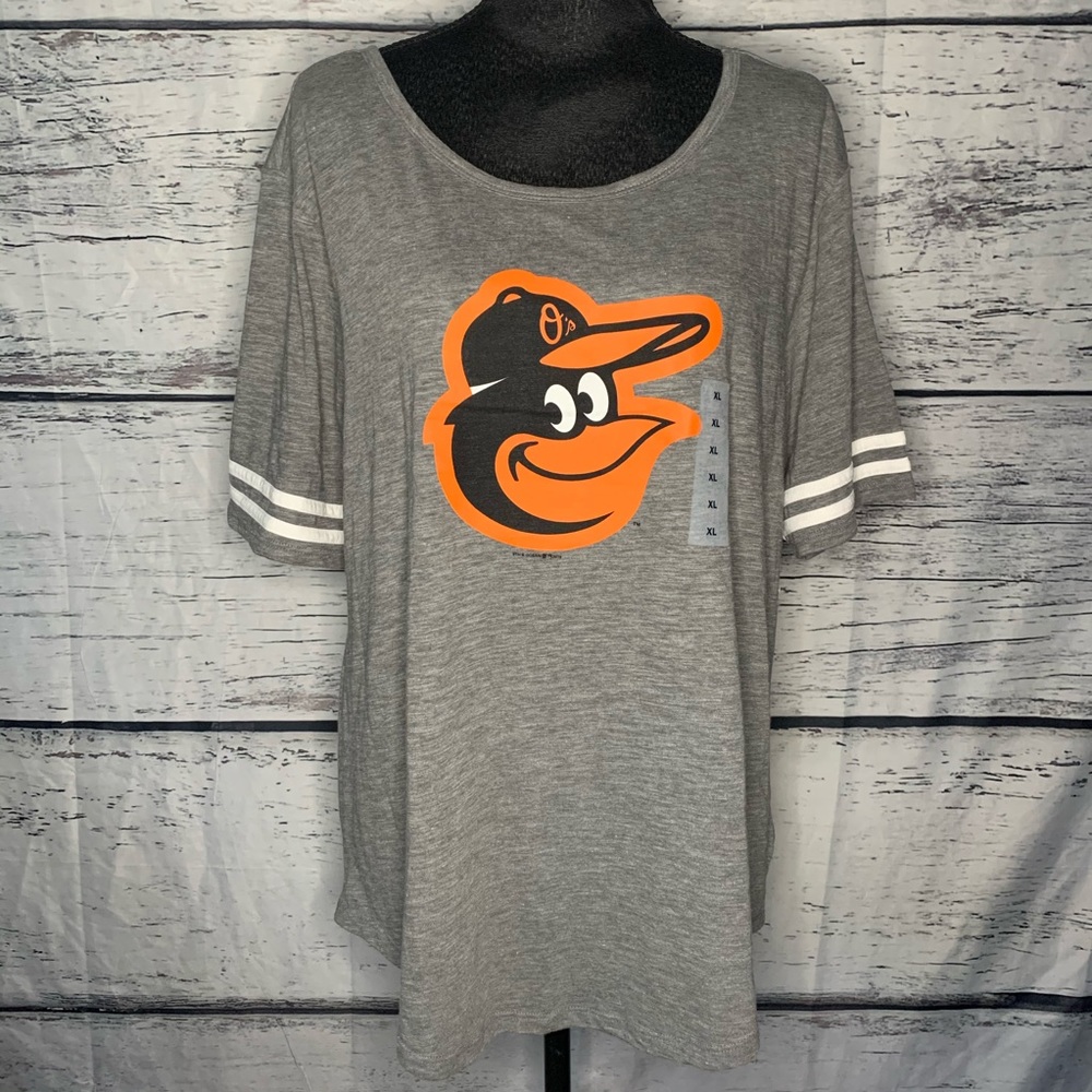 NWT MLB fifth and ocean Orioles baseball tee